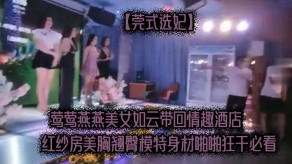 国产莺莺燕燕女神如云带回情趣宾馆红纱房美乳翘臀模特身材性交怒草必看视频