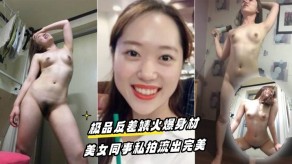 自拍泄露极品反差婊火爆身材的女神同事私拍流出完美视频